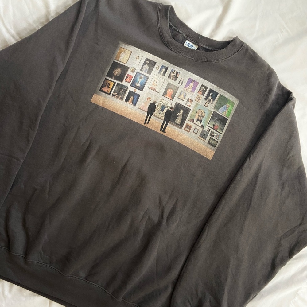 Rare George Condo Art Exhibit Sweater - Picture 2 of 8